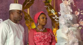 Former Speaker Dimeji Bankole weds Atiku’s daughter (photos)