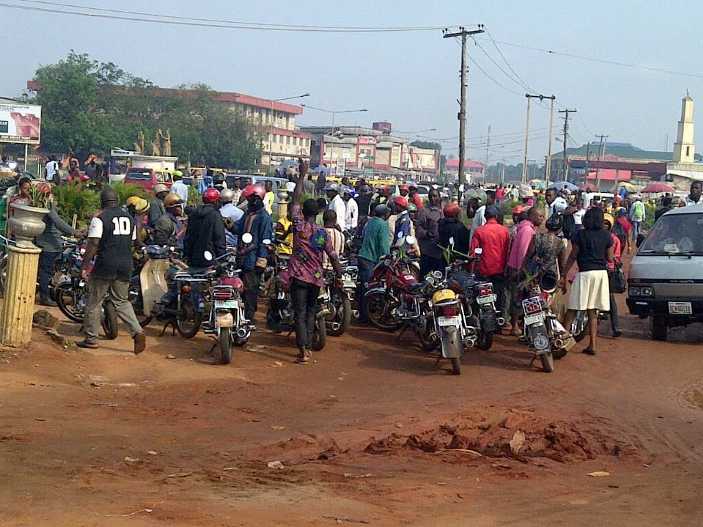 Protest rocks Ibadan as Amotekun stray bullet allegedly kills okada rider