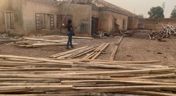 Senator Abba Moro begins renovation of the Och’Idoma’s palace in Otukpo