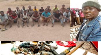 BREAKING: Gana: 17 terrorists loyal to late militia warlord, Terwase Akwaza captured in Benue