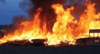 Tension as suspected Fulani herdsmen burn down Kogi school