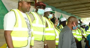 Oche, Alli, Onuh witness flag off of special public works programme in Benue