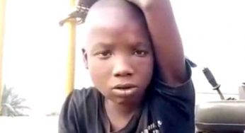 10-Year-Old armed robber arrested by security operatives in Edo state