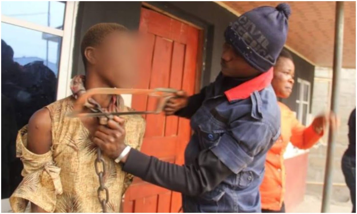 How NSCDC rescues 15-years-old girl chained by her mother in Abia 