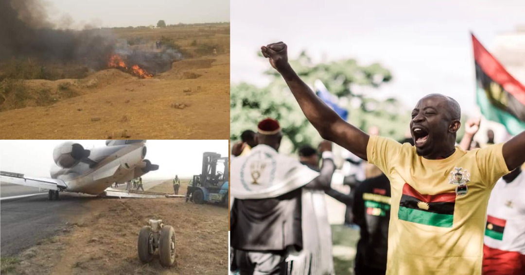 Why military plane crashed in Abuja – Biafra group