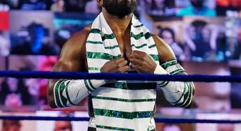 “I have embraced who I am” – Benue-born US wrestler, Apollo Crews says as he flaunts Nigerian attire 