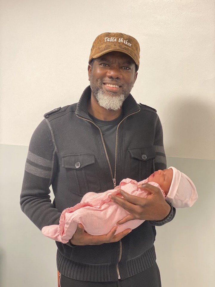 Reno Omokri welcomes new baby, names her after ex-President Goodluck Jonathan