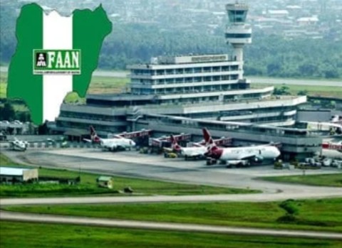 BREAKING: Lagos Airport Runway closed as aircraft tyre burst during landing