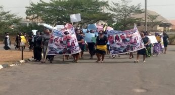 Anger, tears as women shut down Anambra govt house over alleged threats to life