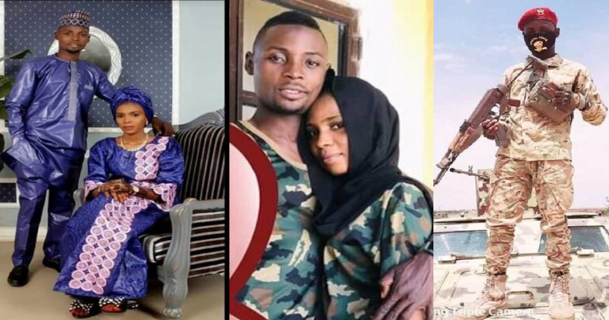 Abdullahi Bhuwa Usman: Boko Haram kills young Nigerian soldier one month after his wedding