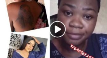 Man disowns daughter for tattooing Bobrisky on her back