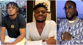 How Burnaboy confronted Super Eagles legend, Obafemi Martins, asked him to prostrate at Lagos club