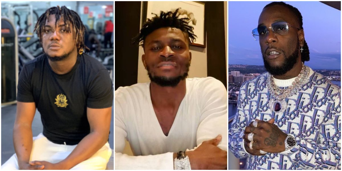 How Burnaboy confronted Super Eagles legend, Obafemi Martins, asked him to prostrate at Lagos club