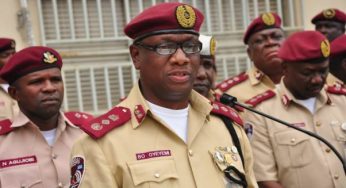 FRSC deploys 25,224 personnel, 580 patrol vehicles for Easter