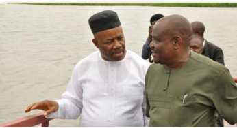 Wike blasts Akpabio for asking South-South govs to account for 13 percent derivation