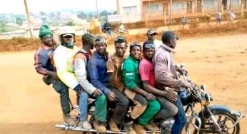 Nigerian man manufactures 8-seater motorcycle (PHOTOS)