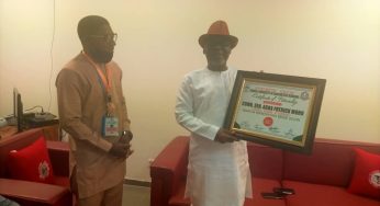 Double honour for Senator Abba Moro