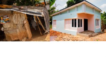 Poor widow living in shanty house gets 2-bedroom bungalow from Good Samaritan