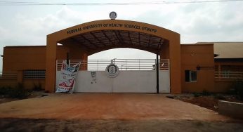 Construction of the Federal University of Health Sciences, Otukpo nears completion 