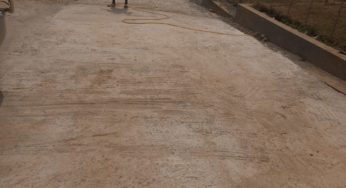 Ochacho Foundation constructs concrete road in Otukpo