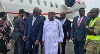 Bishop Oyedepo reveals the meaning of 633 written on his plane