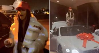 Rapper, Quavo reportedly takes back $350,000 Bentley he gifted his ex-girlfriend, Saweetie