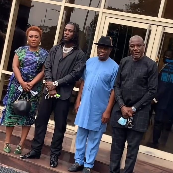 Governor Wike describes Burna Boy as pride of Rivers State