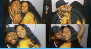 Davido caught ‘cheating’ on his fiancee Chioma with alleged new girl, Mya Yafai (Photos)