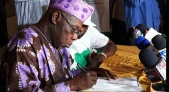 BREAKING: Obasanjo writes another moving letter to Buhari