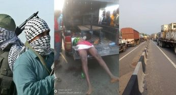 BREAKING: Many feared dead as armed bandits attack commuters plying the Benin-Sagamu road