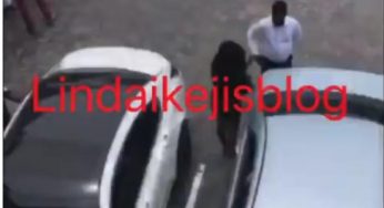 Drama as runs girl confronts client who couldn’t pay for her service in Lagos [VIDEO]