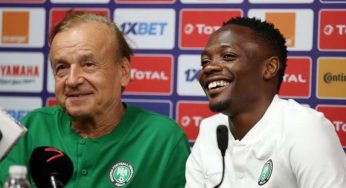 Rohr says Musa won’t feature against Benin, Lesotho despite invite (See why)