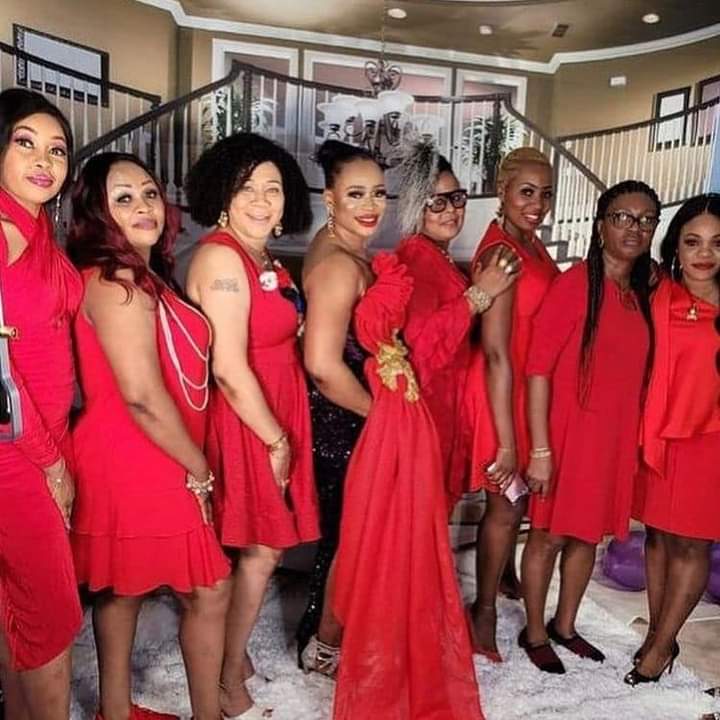 Reactions as Dr Ikea Bello throws party to celebrate her divorce
