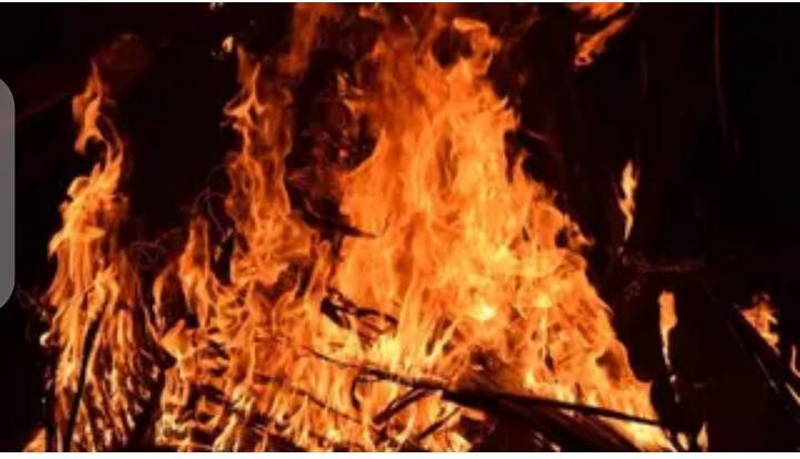 BREAKING: INEC office burnt to ashes in Kano