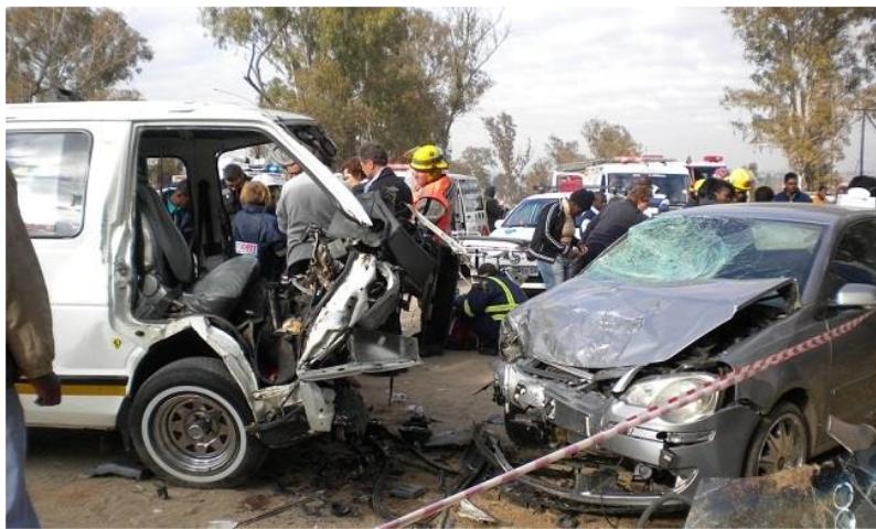 Nine injured in multiple accidents in Lagos