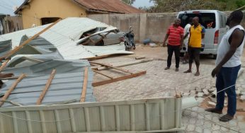 Residents rendered homeless as windstorm destroyed over 200 home in Taraba