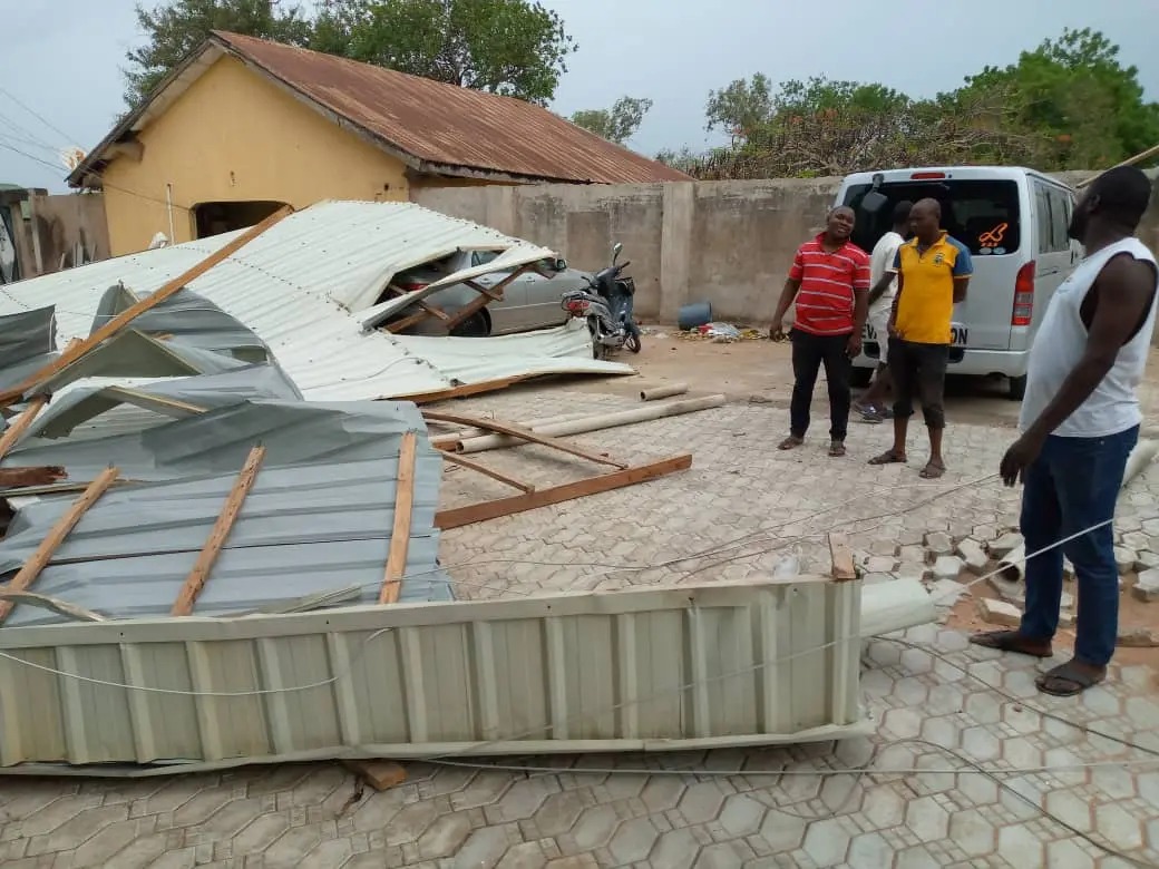 Residents rendered homeless as windstorm destroyed over 200 home in Taraba