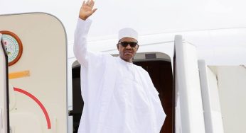 BREAKING: Buhari returns from London