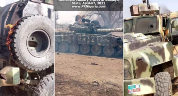 BREAKING: Soldiers flee as terrorists hit military base in Yobe