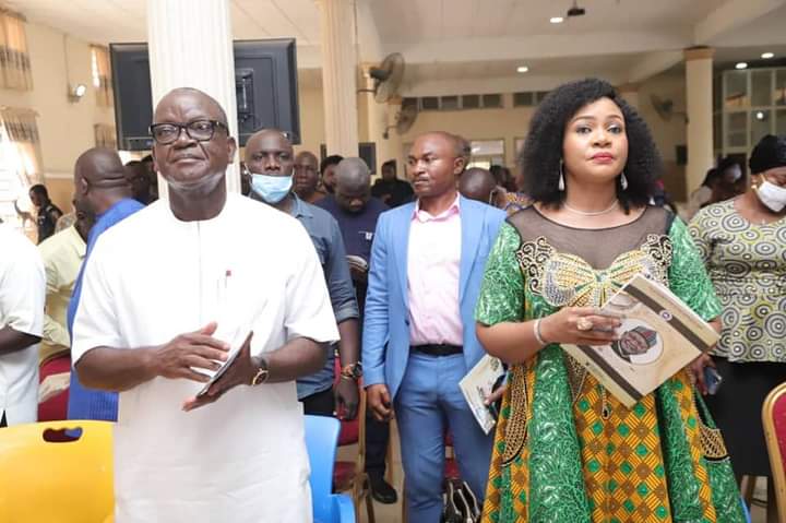 Gov Ortom celebrates 60th birthday in church (Photos)