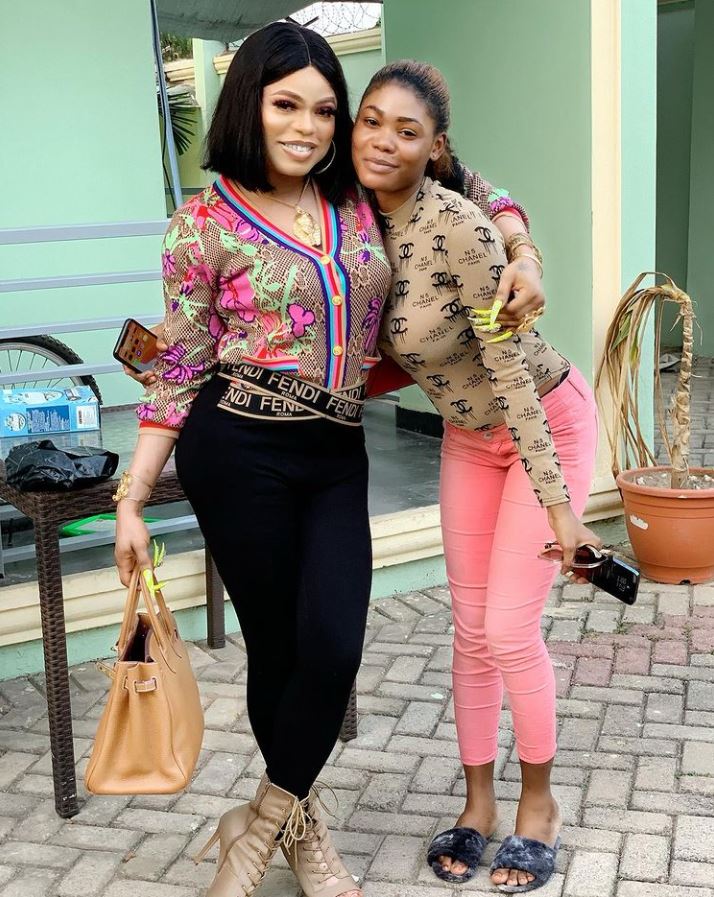 Nigerian cross-dresser, Bobrisky ‘adopts’ foreign daughter