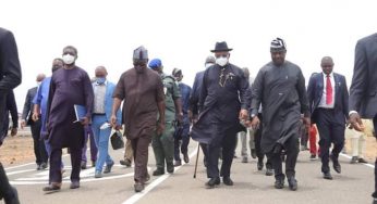 Ortom receives Makinde, Okowa, Tambuwal, others at Makurdi Airport for PDP Governors meeting