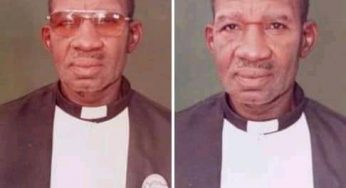 Rev. JY Juku: Abductors of Benue cleric demand N100m for his release 