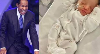 Chris Oyakhilome welcomes first grandchild (Photos)