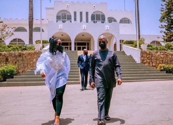 Singer, Asa visits Osinbajo in Aso Rock