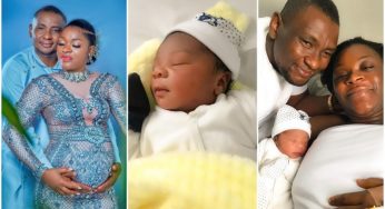 Nollywood actress Chacha Eke welcomes 4th child with husband (Photos)