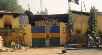 BREAKING: Gunmen raze police station in Abia