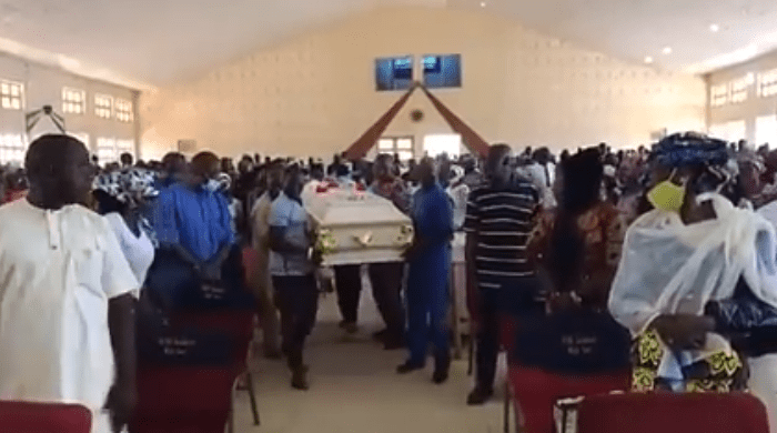 Abducted Greenfield University student, Dorothy Yohanna, who was killed by her abductors has been buried (photos)