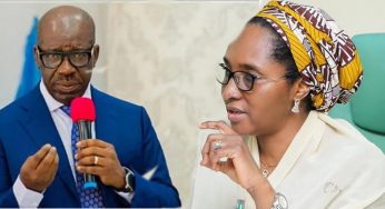 Obaseki fires back at finance minister, insists Buhari govt printed N60bn