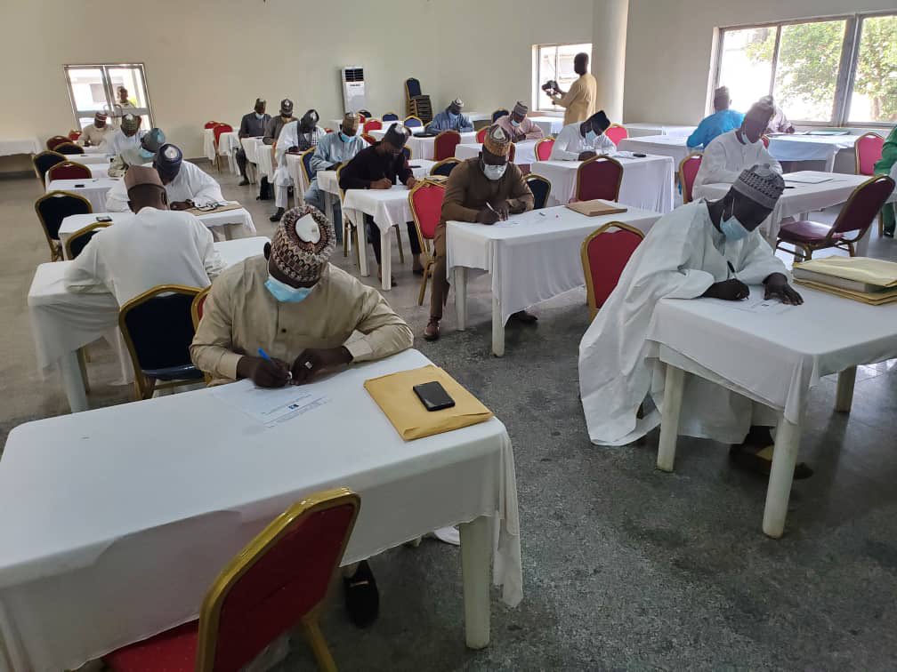 Reactions as Kaduna APC organises exams for chairmanship aspirants